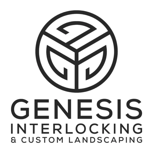 Genesis Interlocking & Custom Landscaping Logo