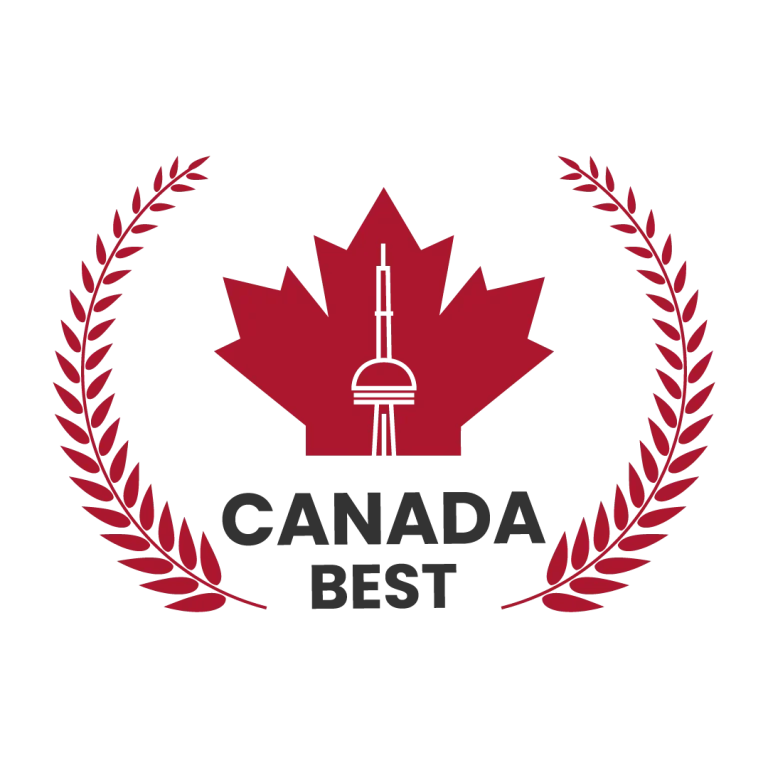 Clever Canadian Best In Winnipeg Badge For Genesis Interlocking & Custom Landscaping